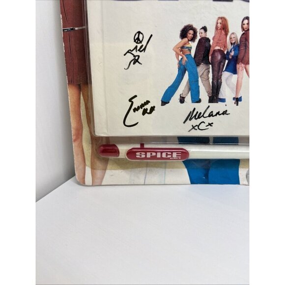 Vintage Spice Girls Autograph Book w/Pen 1997 SEALED in PKG - Picture 6 of 16